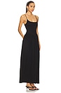 view 2 of 3 Drop Waist Dress in Black
