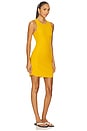 view 2 of 3 Dress in Honey Mustard