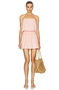 view 1 of 3 Smocked Tube Dress in Shrimp