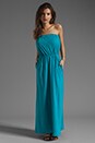 view 2 of 5 Supreme Jersey Strapless Maxi Dress in Wave