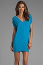 view 1 of 5 Light Weight Jersey Batwing Dress in Scuba