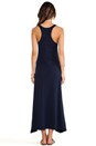 view 3 of 4 Light Weight Jersey Maxi Tank Dress in Marina
