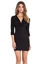 view 1 of 4 Long Sleeve Mini Dress in Black