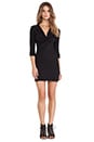 view 4 of 4 Long Sleeve Mini Dress in Black