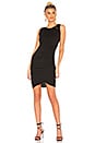 view 1 of 3 Supreme Jersey Ruched Bodycon Dress in Black