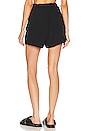 view 3 of 4 Black Belted Cargo Short in Black