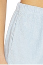 view 6 of 6 Relaxed Terry Short in Cool Blue