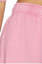 view 6 of 6 Relaxed Gym Short in Faded Rose