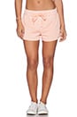 view 1 of 3 Enzyme Wash Lounge Short in Peachy
