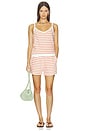 view 5 of 6 SHORT DE GYM GYM SHORT in Coral Stripe