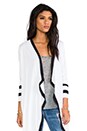 view 3 of 5 Wrap Cardi in White