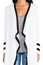 view 5 of 5 Wrap Cardi in White