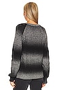 view 3 of 4 OMBRE RAGLAN 스웨터 in Black & Grey