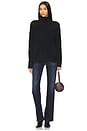 view 4 of 4 Turtleneck Pullover in Black