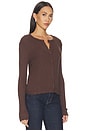 view 2 of 4 CHAQUETA DE VOLANTE in Mocha
