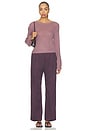 view 5 of 4 Clara Pullover in Sugar Plum