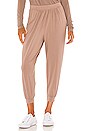 view 1 of 4 Draped Modal Jersey Jogger in Java
