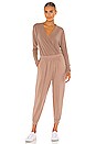 view 4 of 4 Draped Modal Jersey Jogger in Java