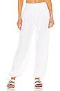 view 1 of 4 Beach Gauze Pant in White