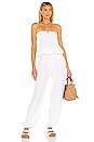 view 4 of 4 Beach Gauze Pant in White