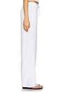 view 3 of 6 Wide Leg Pant in White