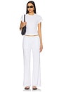 view 5 of 6 Wide Leg Pant in White