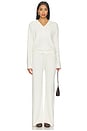 view 5 of 6 Wide Leg Pant in Soft White