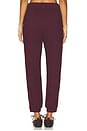 view 4 of 6 Button Jogger Pant in Port