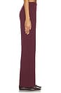 view 3 of 6 PANTALON in Burgundy