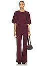 view 5 of 6 PANTALON in Burgundy
