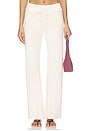 view 1 of 6 PANTALON SKINNY FLARE COMFORT WAIST in Angel Wing