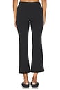 view 4 of 6 Seamed Cropped Flare in Black