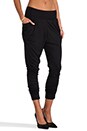 view 2 of 6 Harem Pant in Black