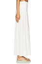 view 3 of 6 Smocked Skirt in White