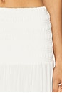 view 6 of 6 Smocked Skirt in White