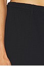 view 6 of 6 FALDA LARGA CON CINTURÓN BELTED MAXI SKIRT in Black