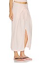 view 2 of 6 Faux Sarong Skirt in Himalayan Salt