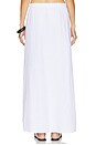 view 4 of 6 FALDA LARGA CON CINTURÓN BELTED MAXI SKIRT in White