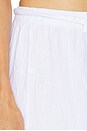 view 6 of 6 FALDA LARGA CON CINTURÓN BELTED MAXI SKIRT in White