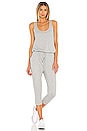 view 1 of 3 Supreme Jersey Sleeveless Jumpsuit in Heather Grey
