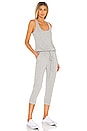 view 2 of 3 Supreme Jersey Sleeveless Jumpsuit in Heather Grey