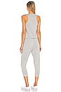 view 3 of 3 Supreme Jersey Sleeveless Jumpsuit in Heather Grey