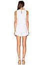 view 3 of 3 Drape Front Romper in White