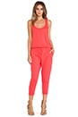 view 1 of 4 Supreme Jersey Jumpsuit in Berry Red