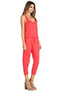 view 2 of 4 Supreme Jersey Jumpsuit in Berry Red