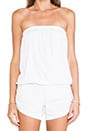 view 5 of 5 Supreme Jersey Romper in White