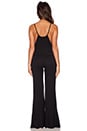 view 3 of 3 Modal Jersey Wide Leg Jumpsuit in Black
