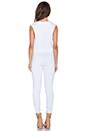 view 3 of 3 Supreme Jersey V Neck Jumpsuit in White