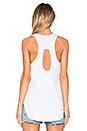 view 3 of 4 라이트웨이트 저지 탱크탑 in White