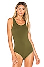 view 2 of 5 Tank Bodysuit in Cargo